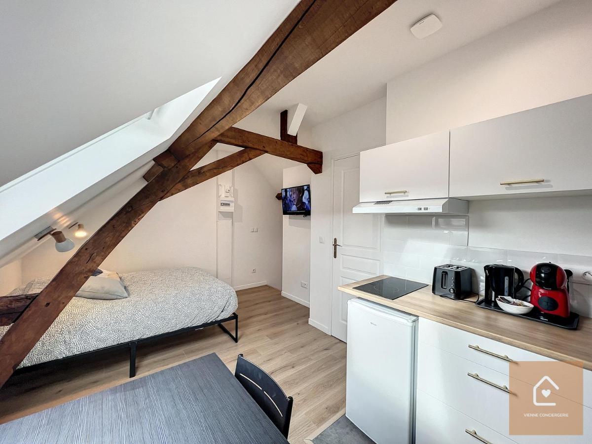 Les Studios D'Elina - Entree Autonome ชาเตลโฮ ภายนอก รูปภาพ